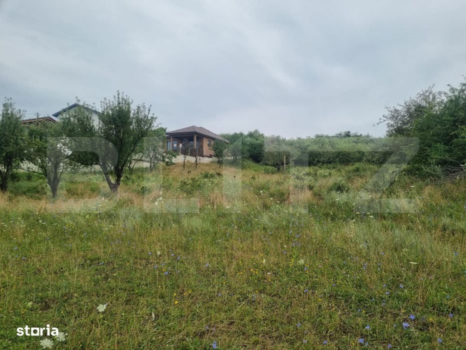 Teren 700 mp cu priveliste spre oras, disponibil si parcelat, Bistrita