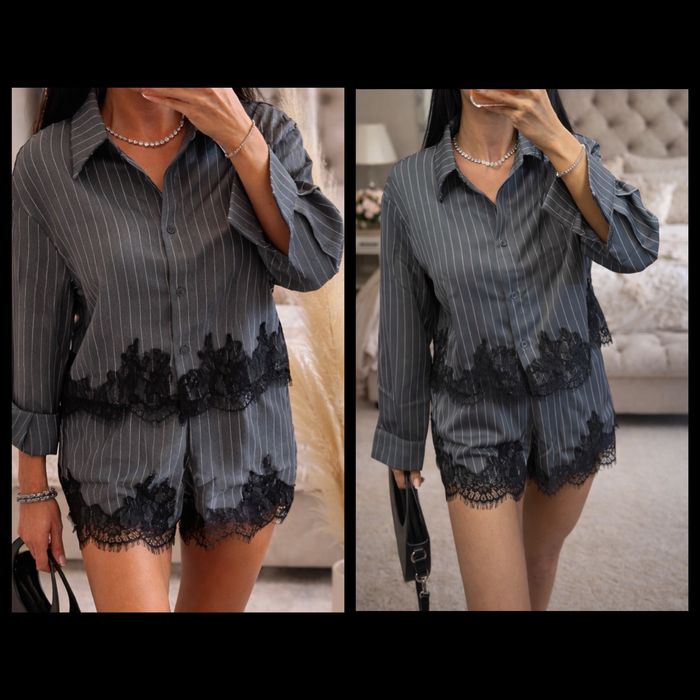 Рокля / сет къси панталонки с риза / сет панталон с потник