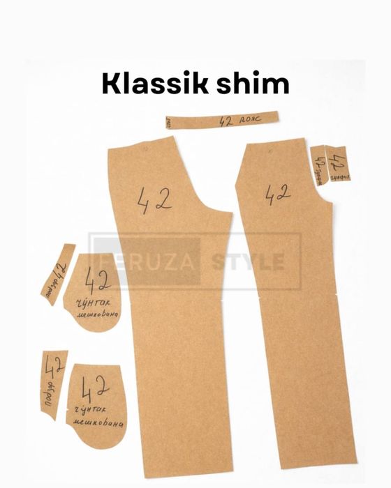 Andazalar va tikuvchilik kurslari sotuvda