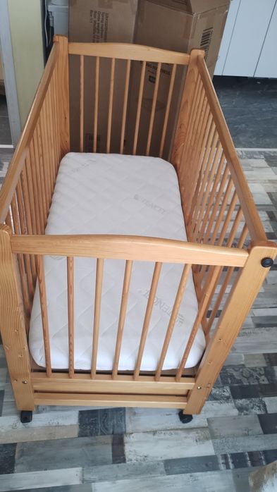 Бебешка кошара Arbor 120x60cm. с матрак