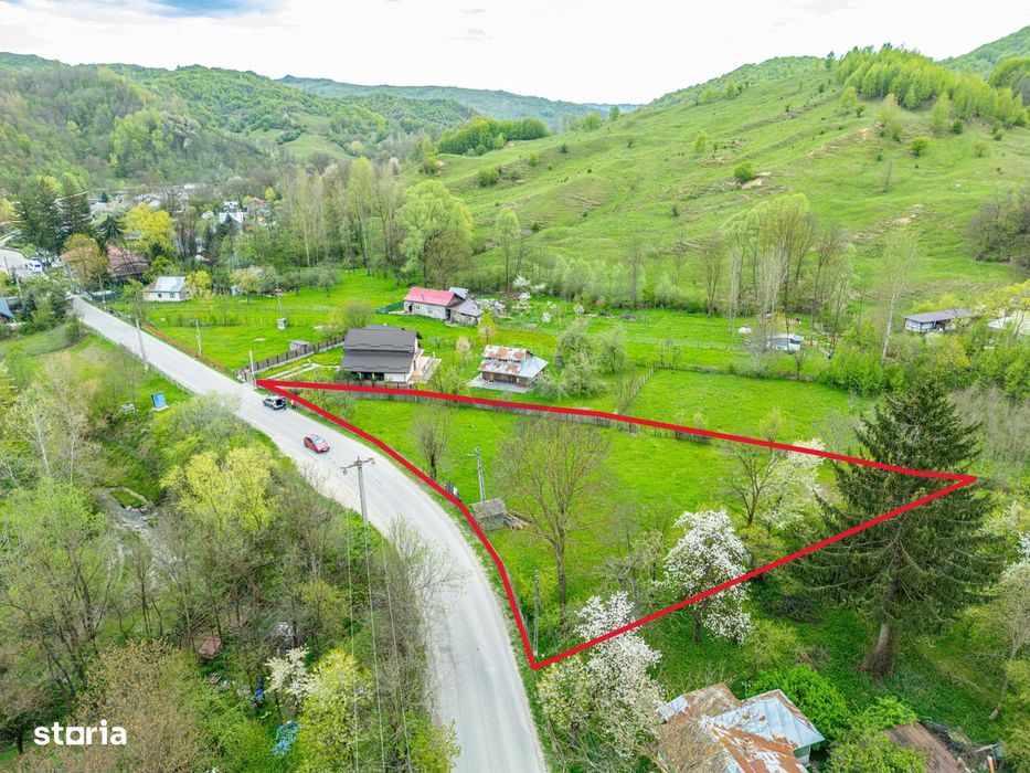 Teren intravilan 2221 mp Breaza / Strada Ocinei / Valea Tarsei