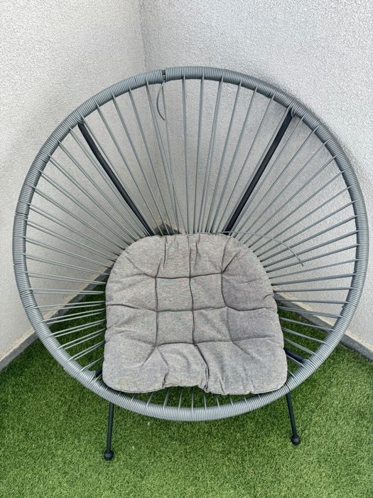 Set balcon/terasa masa cu 2 scaune