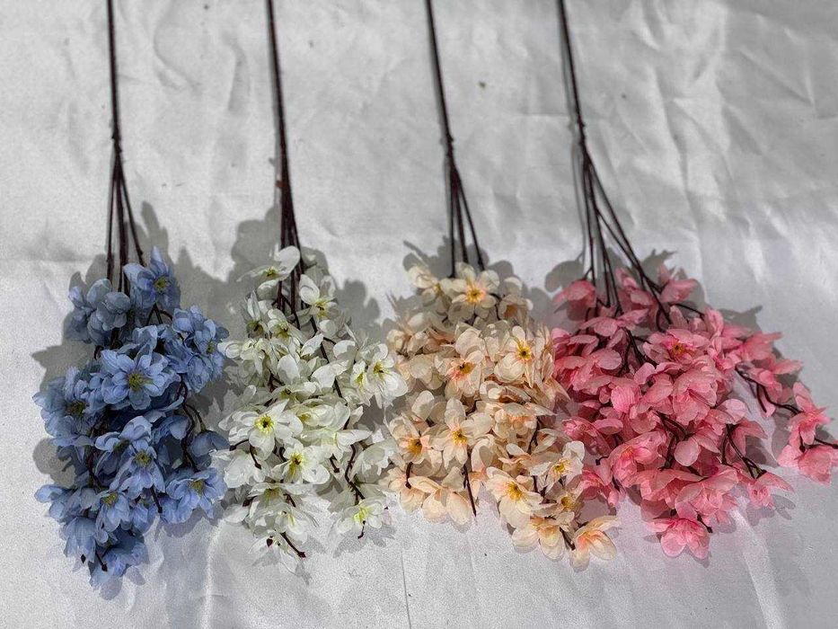 Ветка Глициния Искусственная Королевские цветы 60см – ДОСТАВКА В 1ДЕНЬ