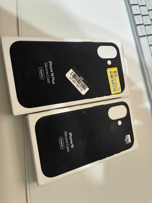 Оригинальный чехол Apple Silicone case iPhone 16 и iPhone 16 PLUS