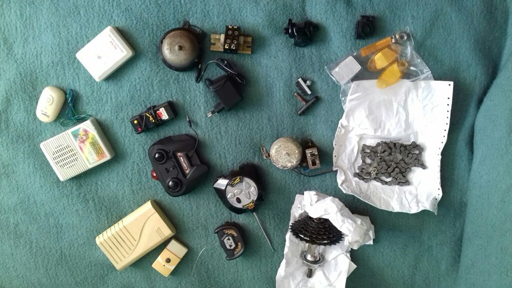 Sonerii fara si cu fir,telecomenzi 27MHz;butuc si lant semicursiera