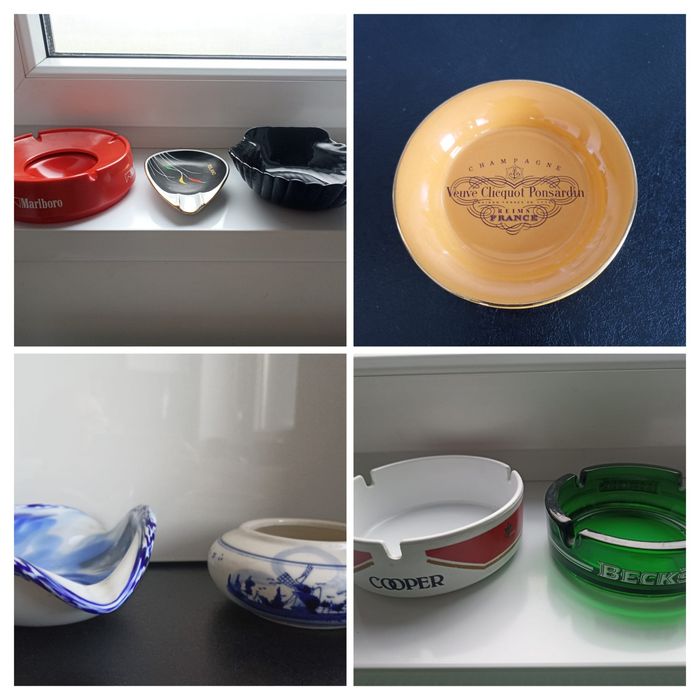 Scrumiere portelan made in france