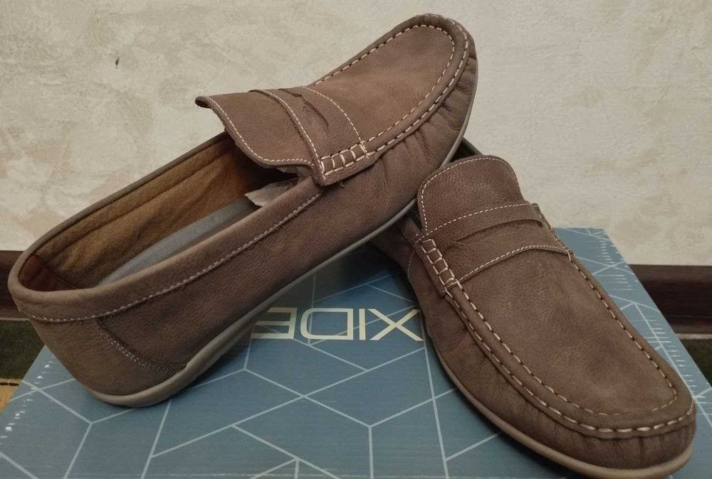 Продам новые турецкие макасины.Натуральная кожа.Р 41,42,43,45