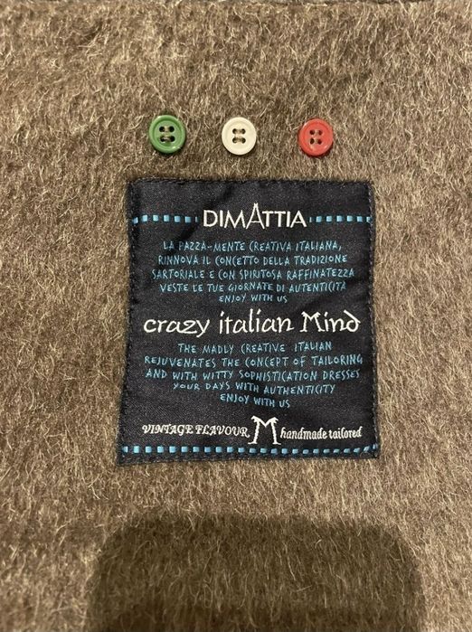 Sacou artizanal Hand-Made Dimattia, Lână Virgină, Mohair, Bărbați – 50