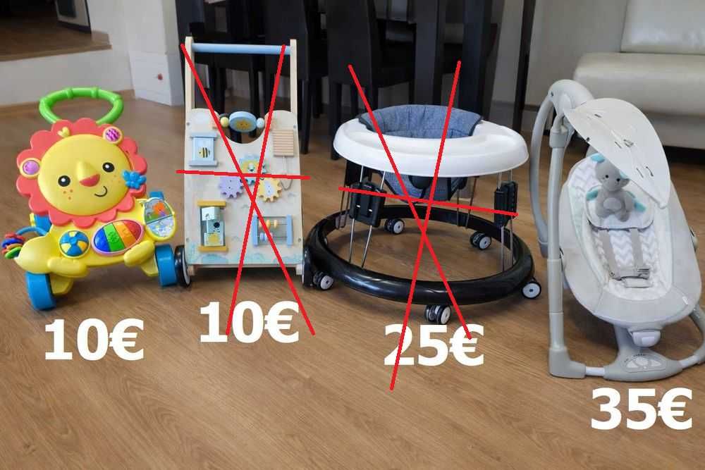 Проходилки за бебе и Шезлонг Люлка