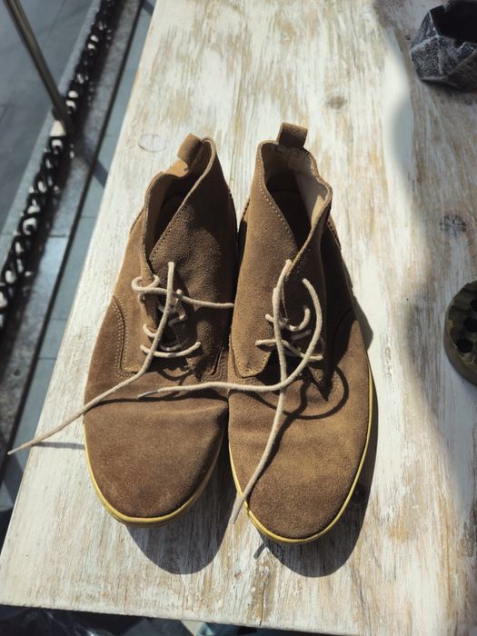 Обувки кларк кафяви