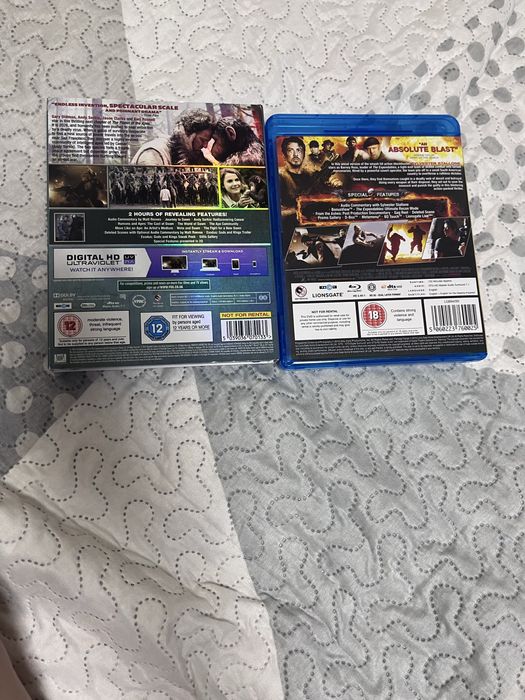 Blu-Ray филми Dawn Planet of the Apes, The Expendables 1