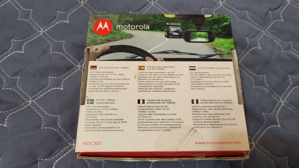 Camera auto Motorola MDC100, Full HD