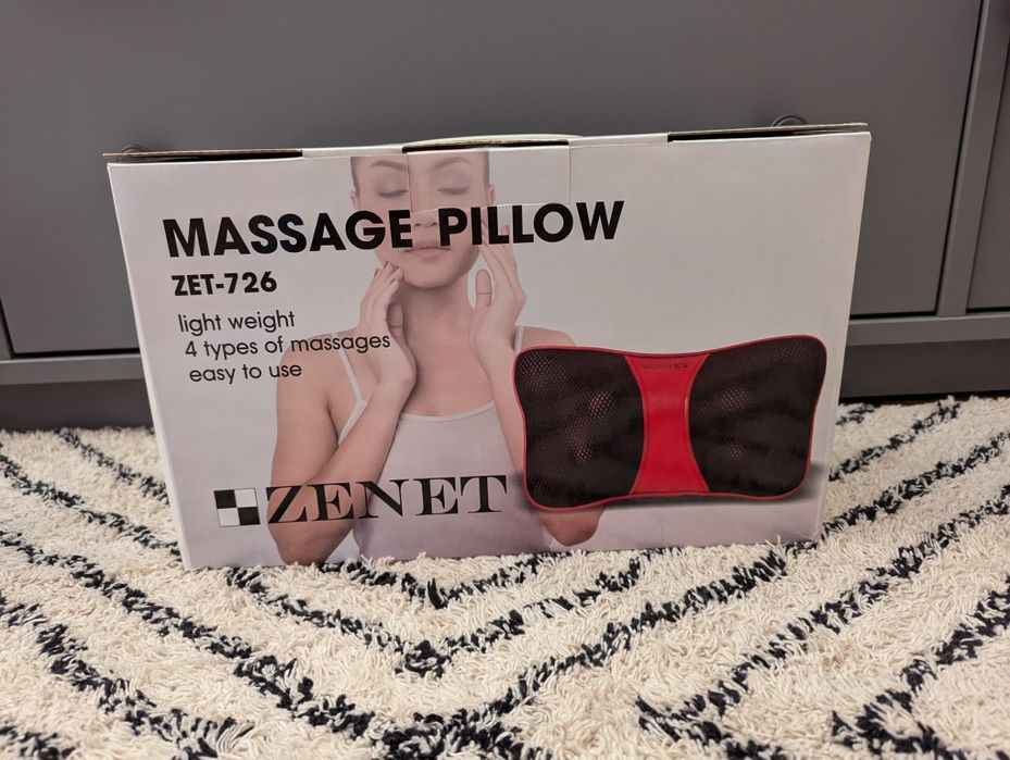 Нова цена! Масажна възглавница Zenet Zet-726 нова!