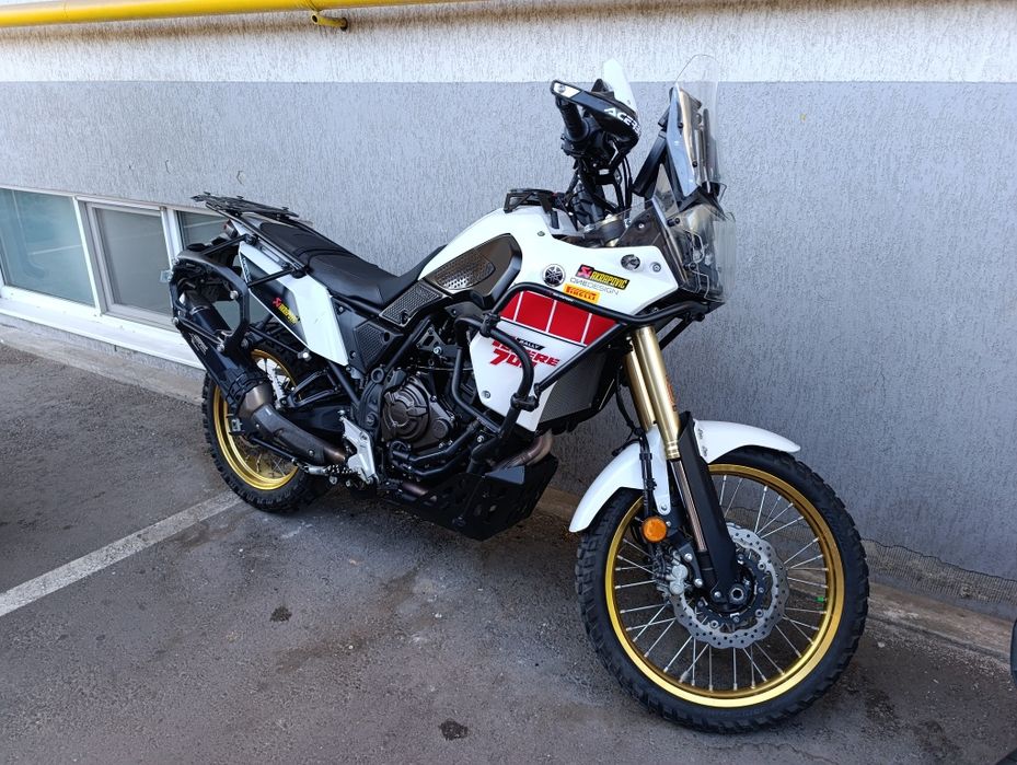 Yamaha tenere rally 700 2022 cu accesorii de 3000euro