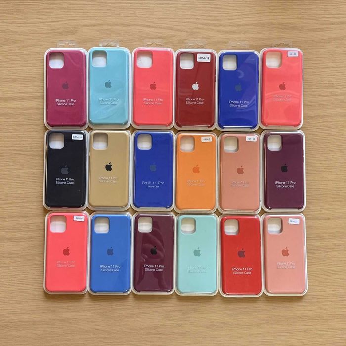 Apple Case Силиконов Кейс за iPhone 12 Pro Max 11 Pro Max XS Max Xr 8+ 7+ SE 2020 SE 3