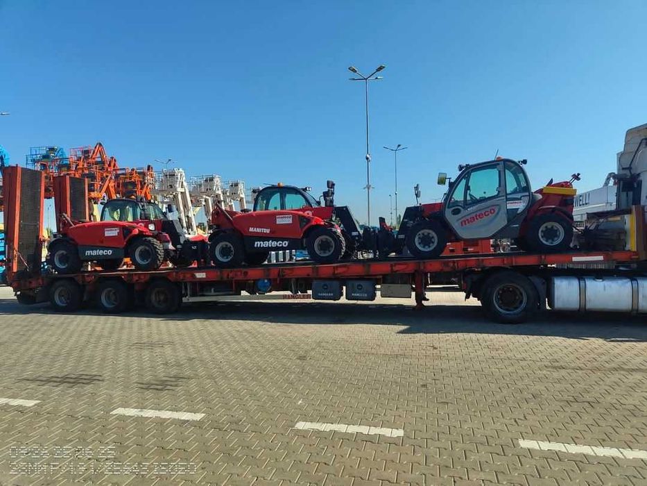 Transport trailer agabaritic, containere birou + maritime, utilaje, tr