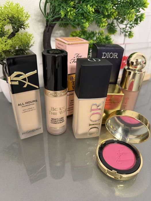 Lot machiaje Noi noute nefolosite YSL, Dior  Too faced . Fenty beauty