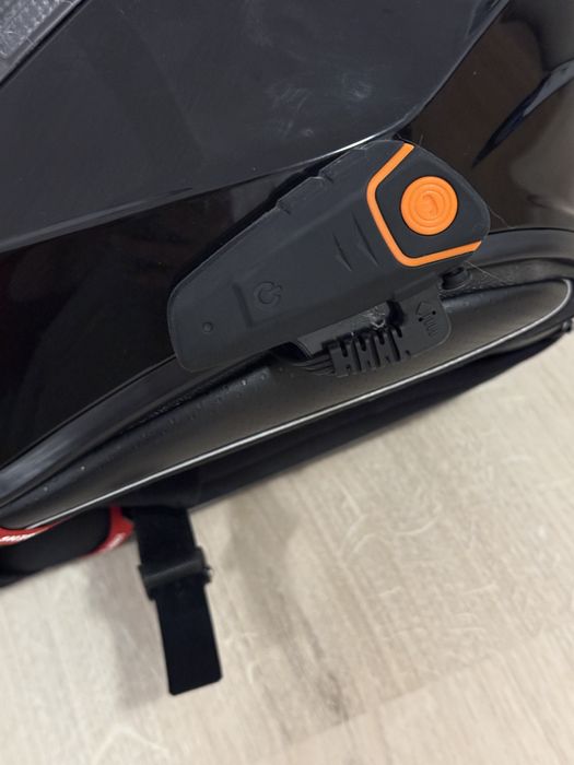 Casca integrala de motocicleta  Scorpion EXO- 391 negru solid lucios