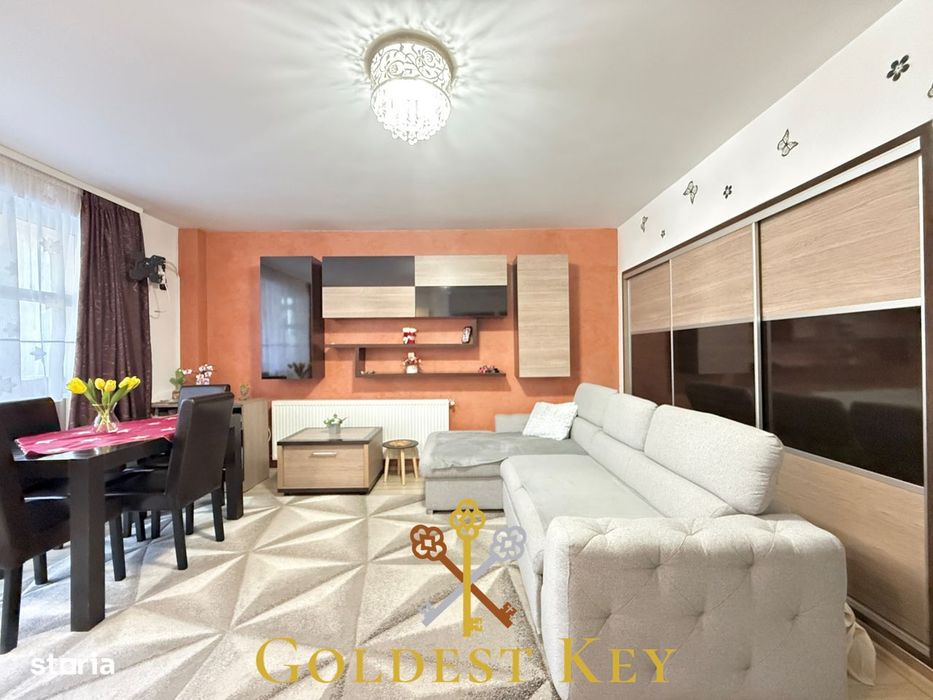 Apartament cu 2 camere si balcon - etaj intermediar