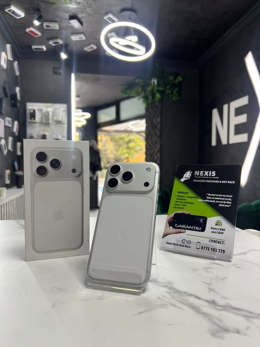 Magazin Telefoane Nexis Iphone 17 Pro Silver 256 Gb