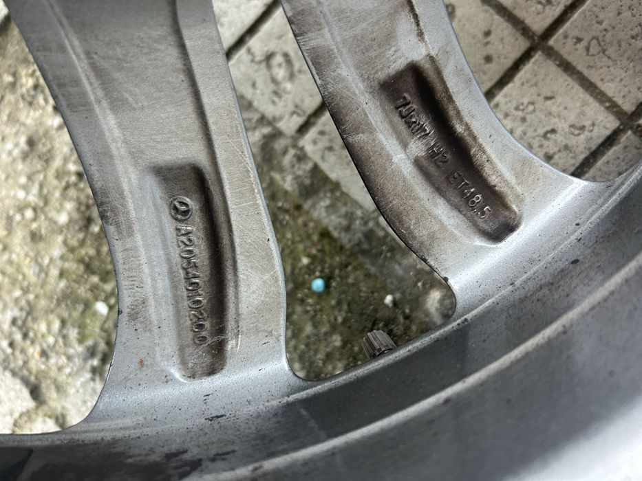 Оригинални лети джанти 17-ки за Мерцедес