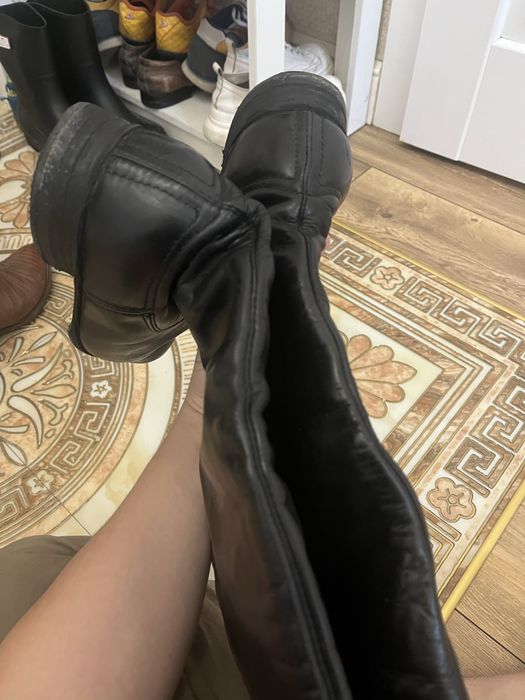 Хромовые сапоги, хром етік