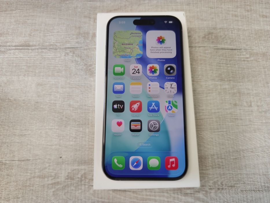 Като НОВ! Apple iPhone 15 pro 256GB