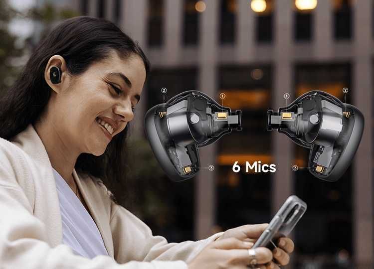 продам новый Edifier NeoDots/LDAC/AAC/SBC/Активная шумоподавление