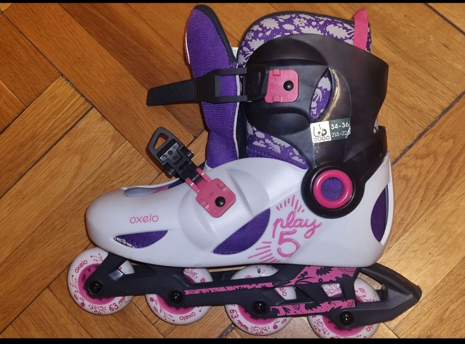 Ролери за момиче Oxelo - почти нови