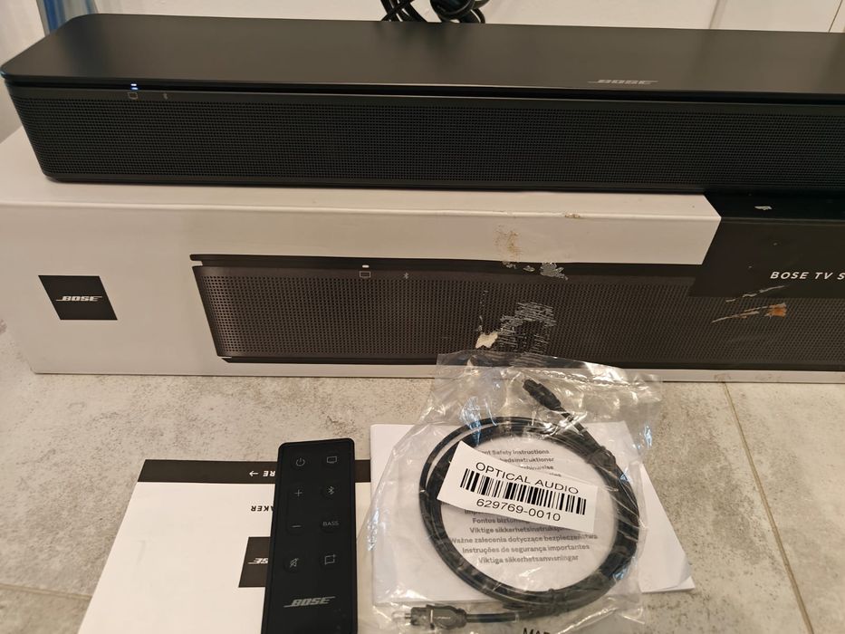 Soundbar BOSE TV Speaker, 2.0, Bluetooth negru,nou .