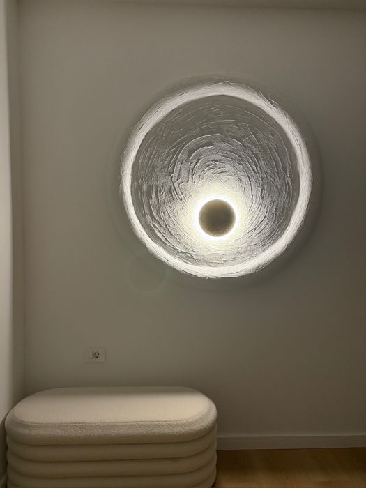 Vand lampa de perete unicata creata manual