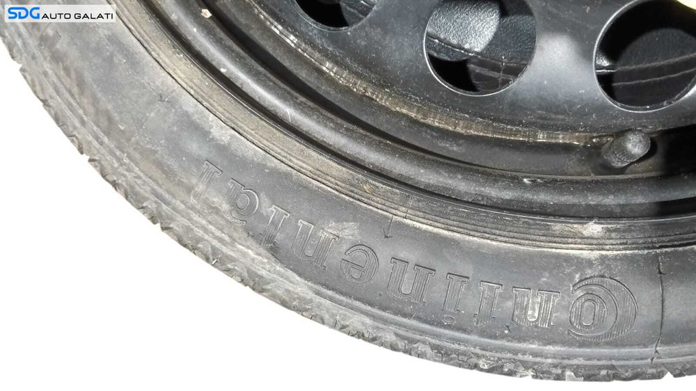Roata Janta Tabla Rezerva Slim 115 70 16 R16 ET41 Continental Opel Astra H 2004 - 2010 Cod 2160115 [M8319]