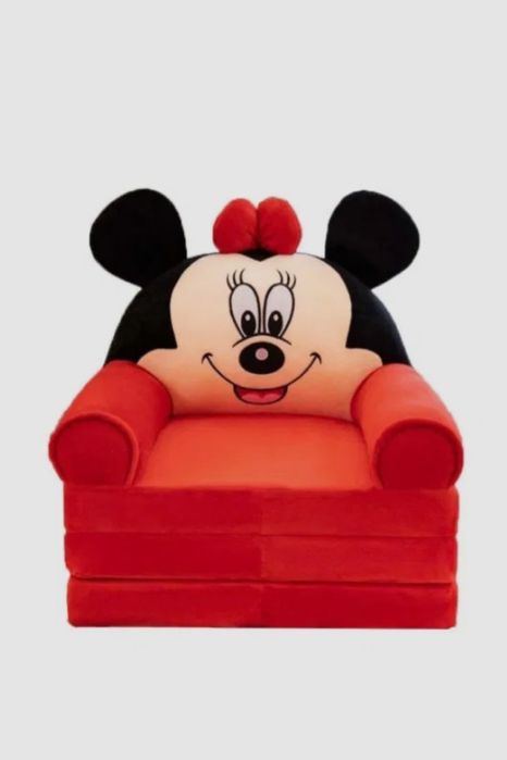 Разтегателен фотьойл спондж боб и мини маус