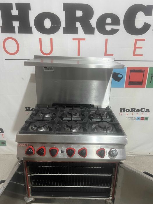 Angelo Po - Aragaz 6 focuri; Masina gatit gaz 6 focuri cu cuptor