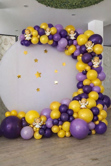 Decor baloane și aranjamente botez, nuntă și evenimente private