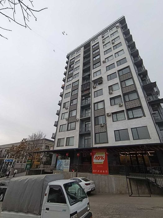 3-комнатная в ЖК Zarafshan, 74 м², новый ремонт, метро Гафур Гулом(М)