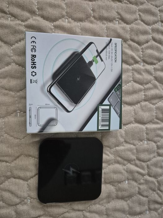Incarcator Wireless QENO 15W Fast Charger