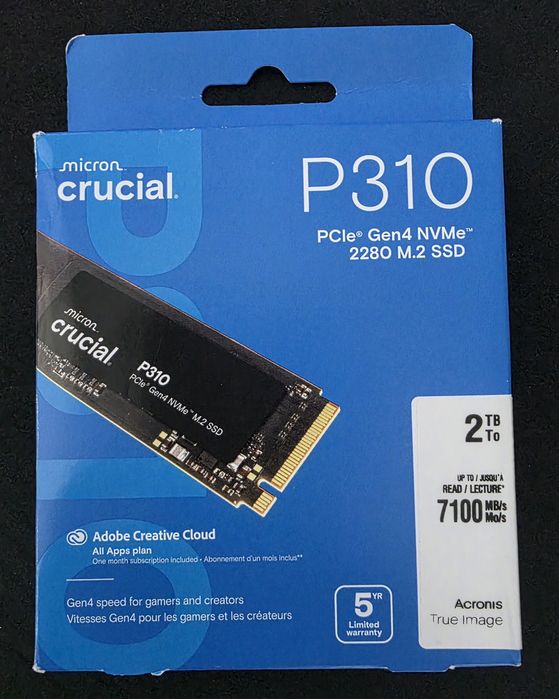SSD 2 Tb Crucial P310