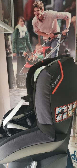 Столче за кола Maxi-Cosi - Tobi, 9-18 kg, Authentic Black