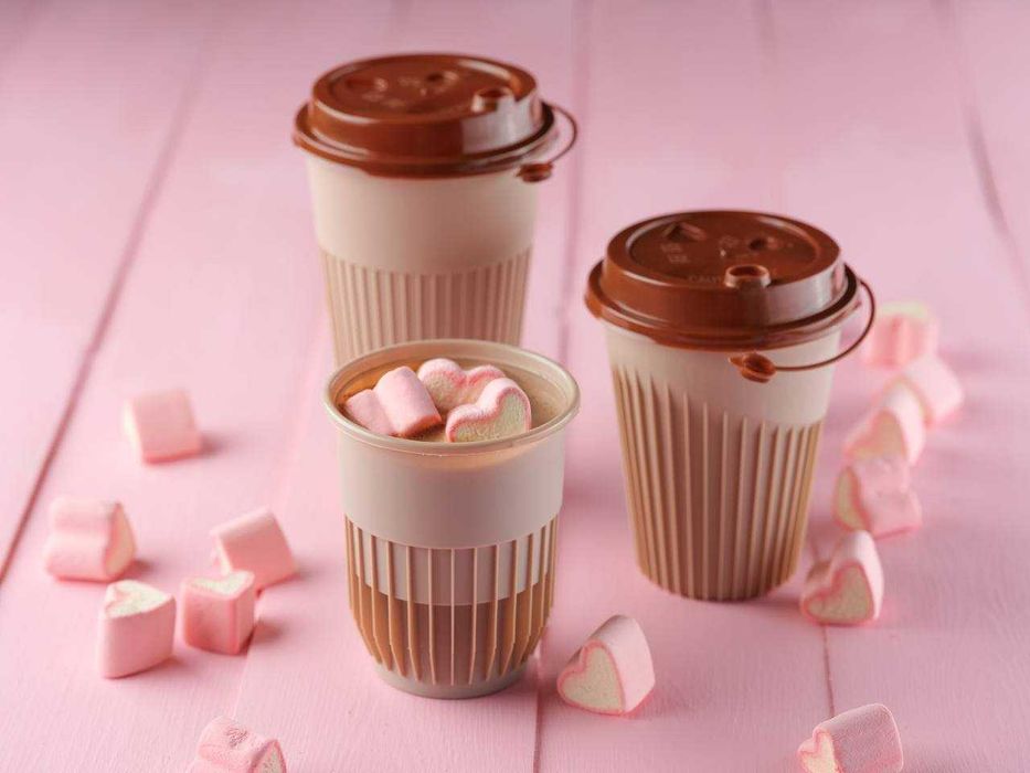 Одноразовые стаканы с крышкой (250/350/500 мл). Цена от 1050 сум.