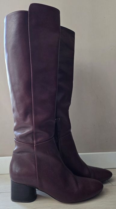 Ботуши Massimo Dutti в актуалния винен цвят 37 номер