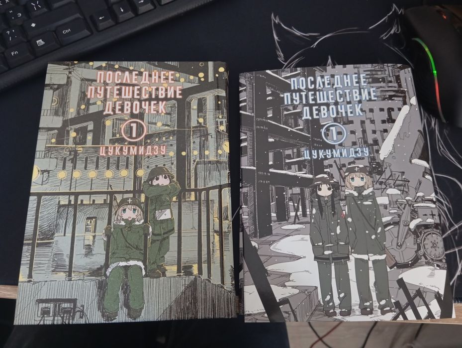МАНГА Последнее путешествие девочек