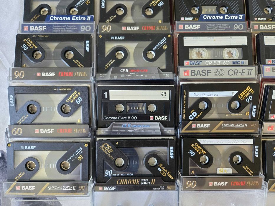 Casete audio BASF 60 si 90 minute chrome