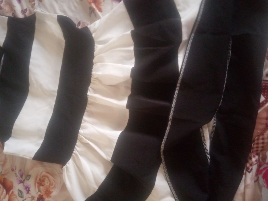 Летнее платье в палоску