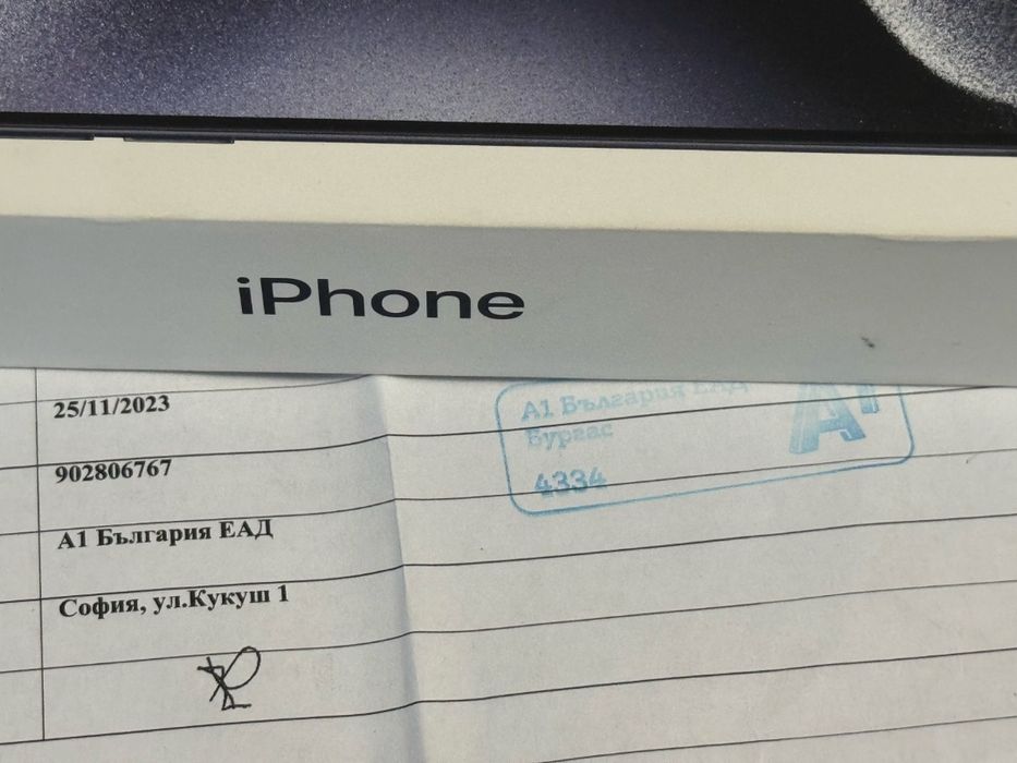 КАТО НОВ 256GB iPhone 15 Pro Max A1 Гаранция 2025 Blue | Син