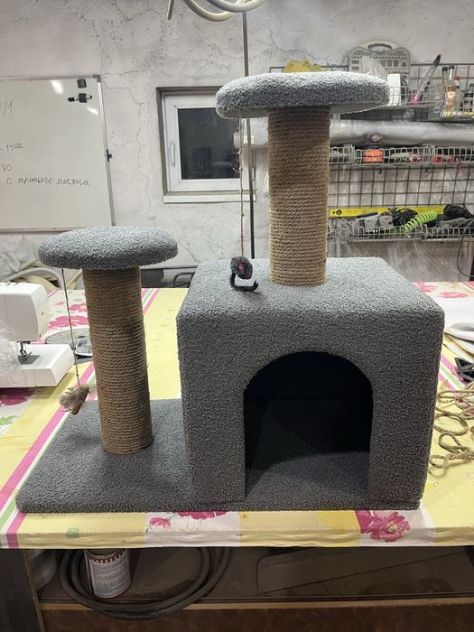 Когтеточка дом для кошки