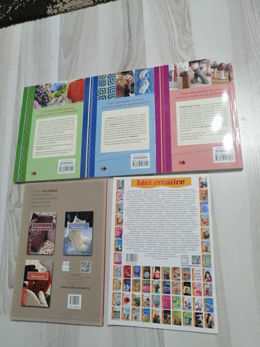 Pachet 5 carti Tricotaje