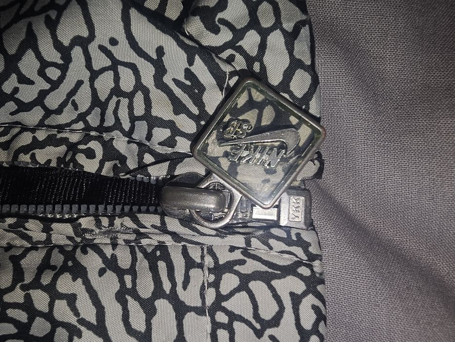 Nike SB Cement - Grey Elephant Print Windbreaker 2007