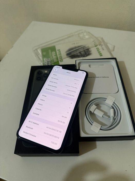 Iphone 11 PRO MAX 64GB. 83% Sănatate Baterie