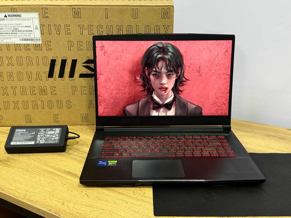MSI GF63 THIN CORE I5 12GEN 144HZ gamming notebook